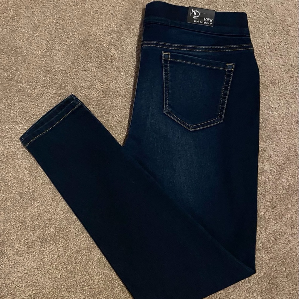 New Directions Pull on Skinny Jeans 10P
